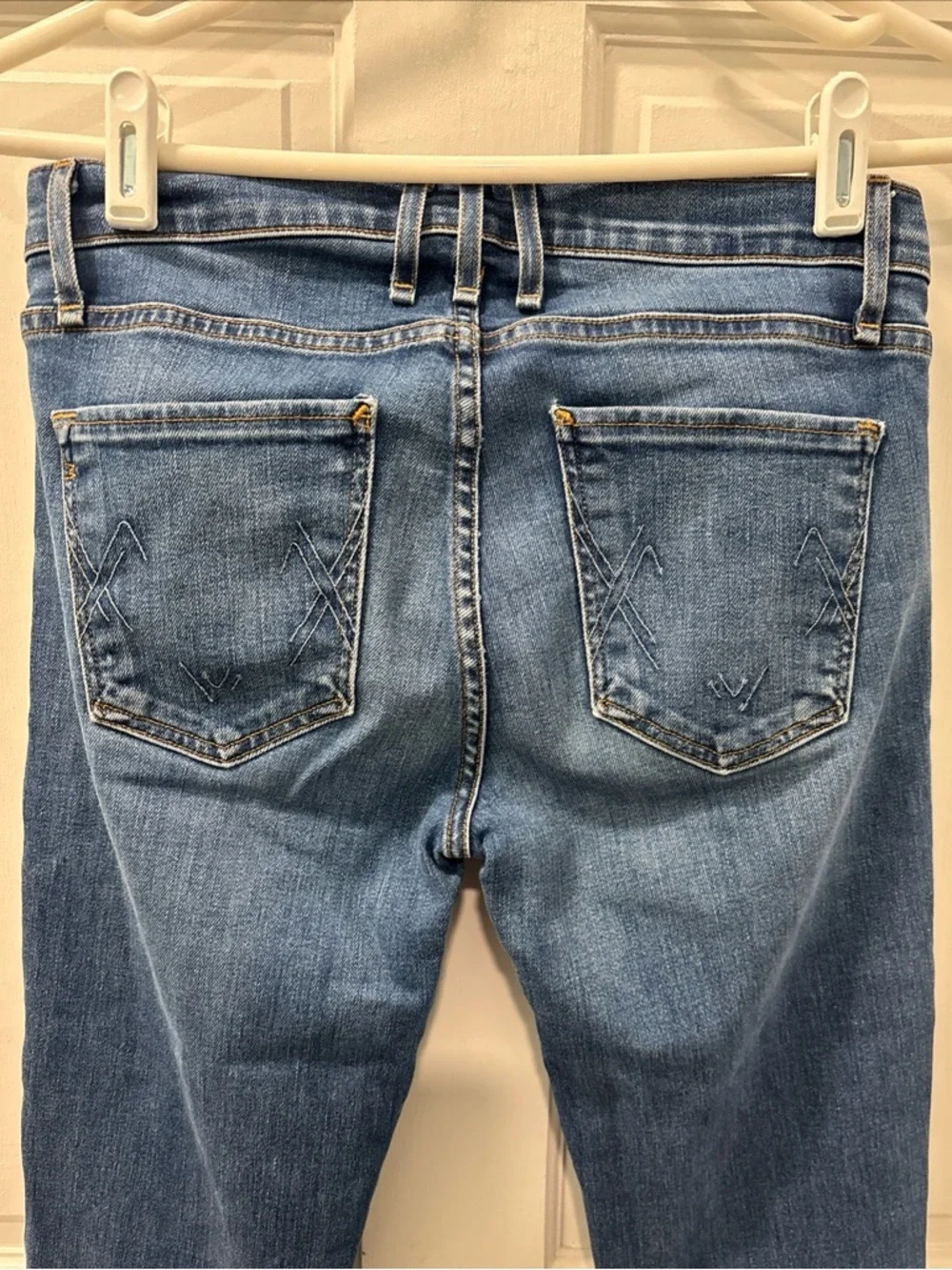 McGuire Women’s Majorelle Flare Jeans Size 26 Medium Wash Mid Rise Bell Bottom